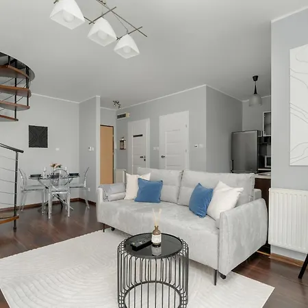 Apartment Dwupoziomowy Zmigrodzka Z Tarasem W Poznaniu By Renters Poznan